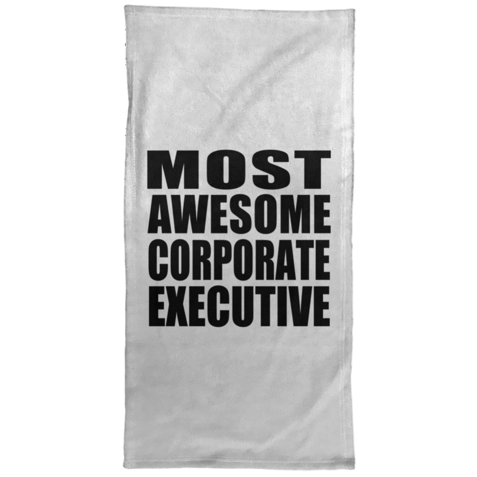 Most Awesome Corporate Executive - Hand Towel