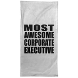 Most Awesome Corporate Executive - Hand Towel