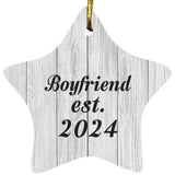 Boyfriend Established Est. 2024 - Star Ornament F