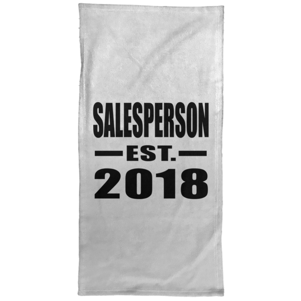 Salesperson Established EST. 2018 - Hand Towel