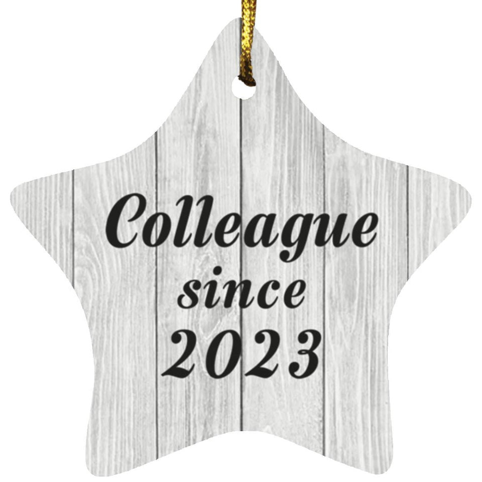 Colleague Since 2023 - Star Ornament F