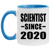 Scientist Since 2020 - 11oz Accent Mug Blue