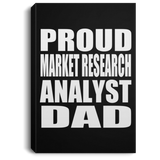 Proud Market Research Analyst Dad - Canvas Portrait