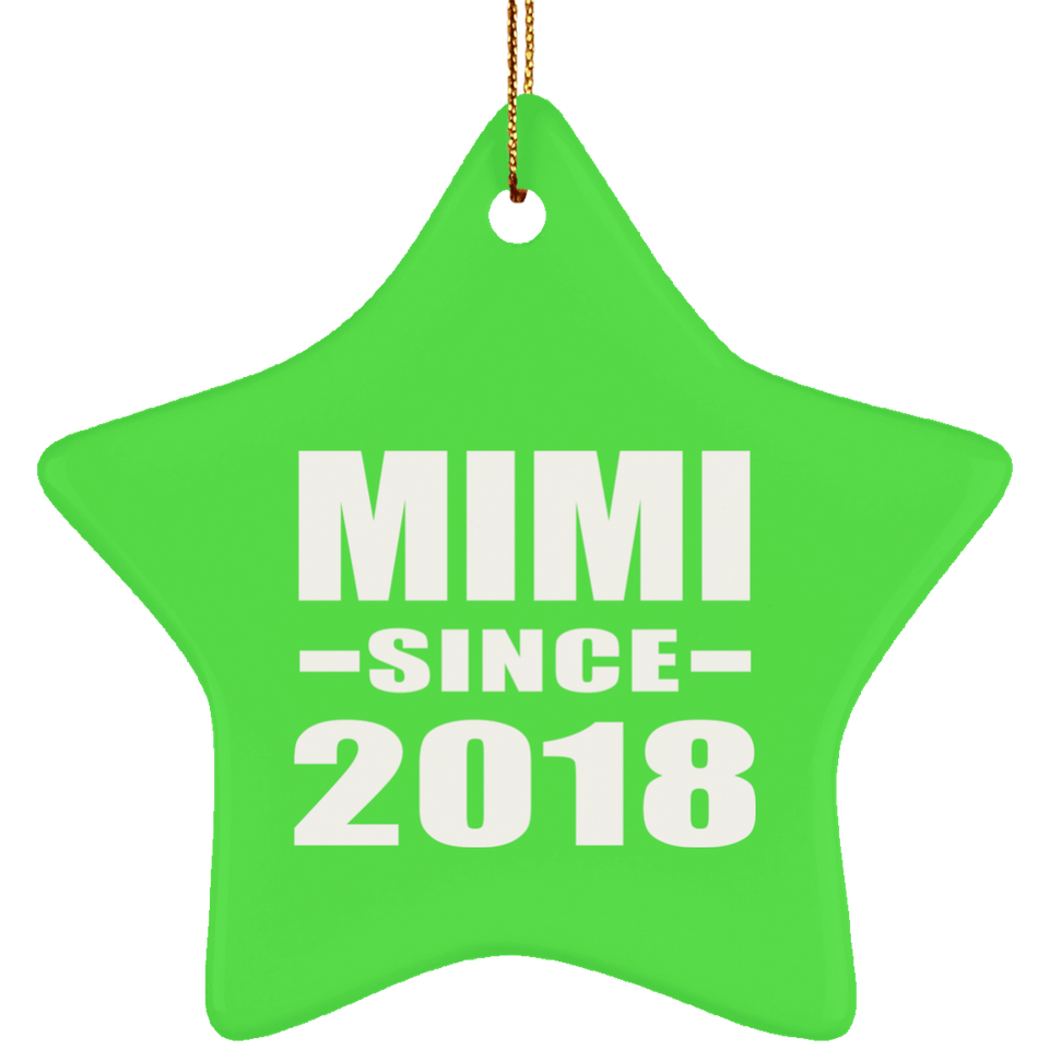 Mimi Since 2018 - Star Ornament