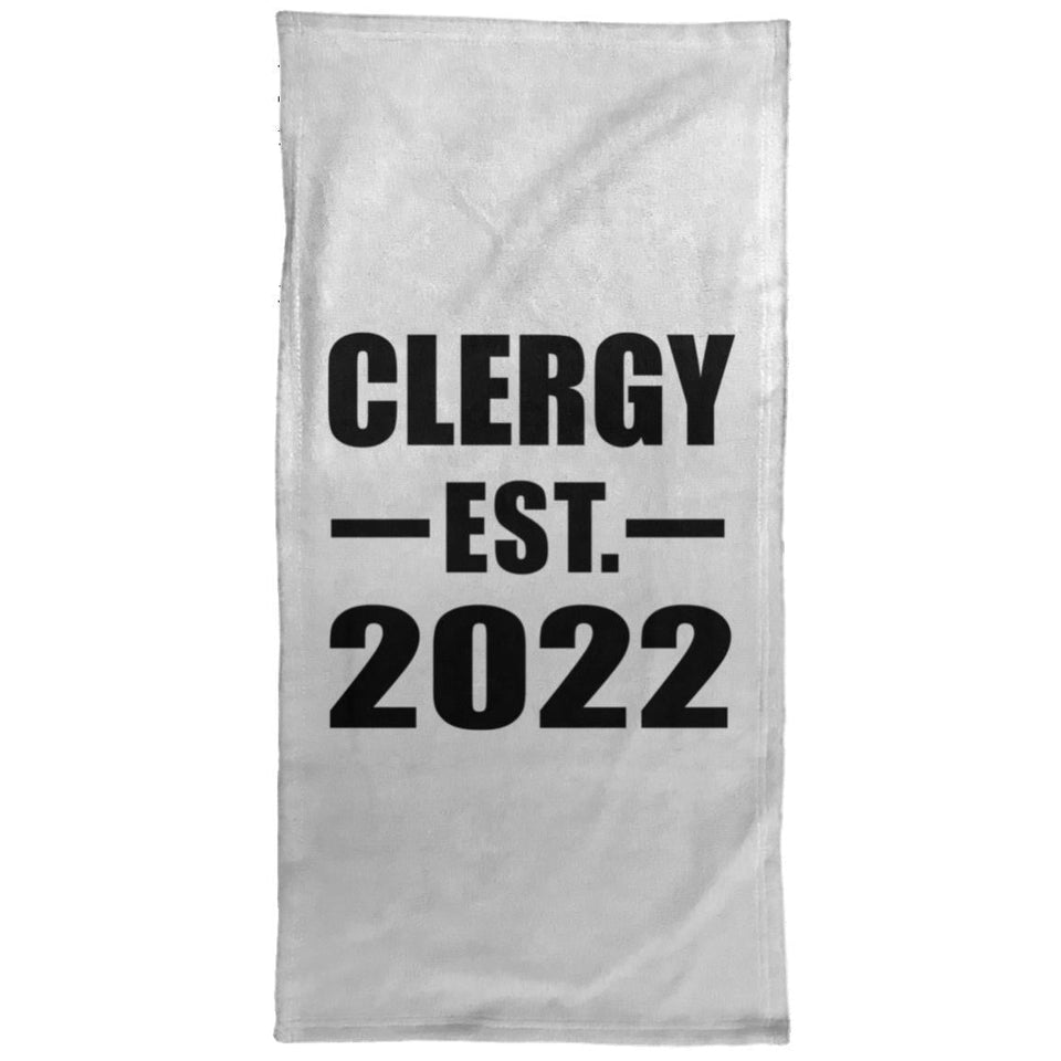 Clergy Established EST. 2022 - Hand Towel