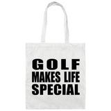 Golf Makes Life Special - Tote Bag White