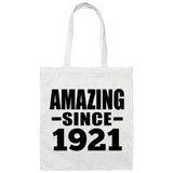 103rd Birthday Amazing Since 1921 - Tote Bag White