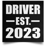 Driver Established EST. 2023 - Poster Square