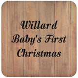 Willard Baby's First Christmas - Drink Coaster C
