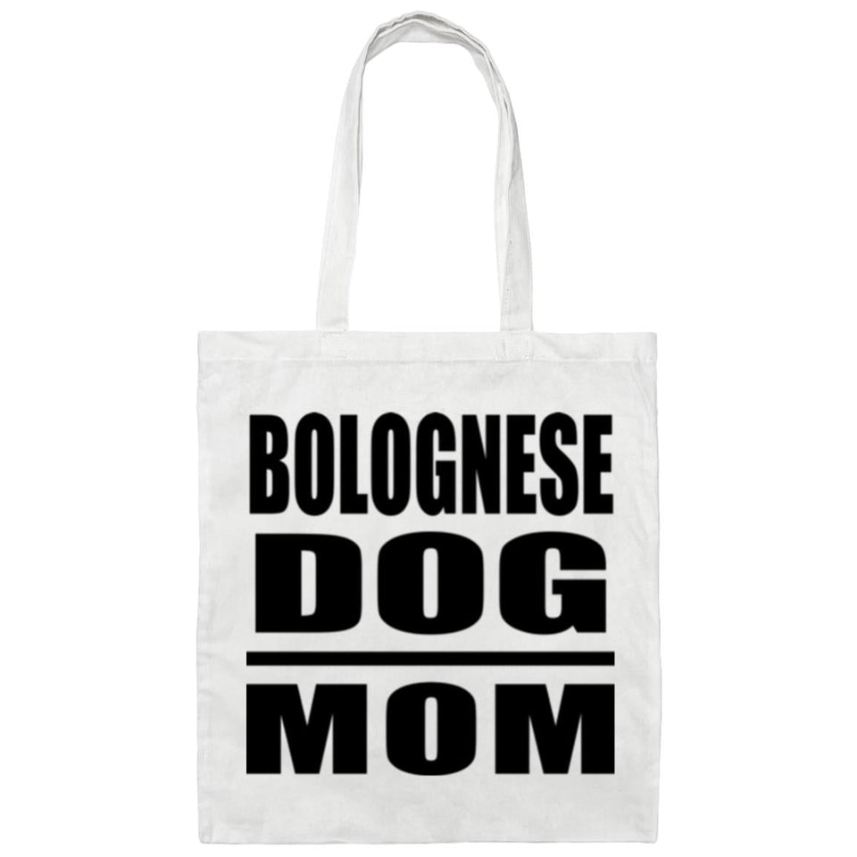Bolognese Dog Mom - Tote Bag White