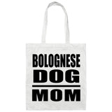 Bolognese Dog Mom - Tote Bag White