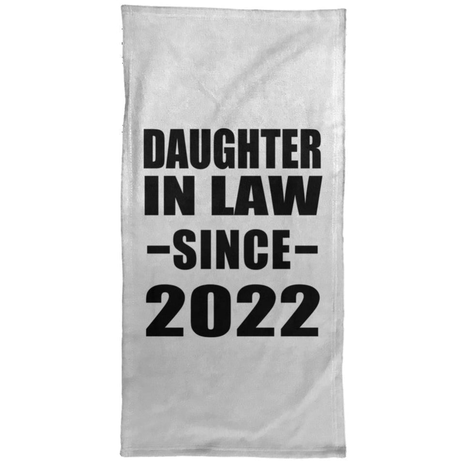 Daughter In Law Since 2022 - Hand Towel