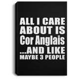 All I Care About Is Cor Anglais - Canvas Portrait