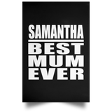 Samantha Best Mum Ever - Poster Portrait