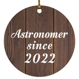 Astronomer Since 2022 - Circle Ornament D