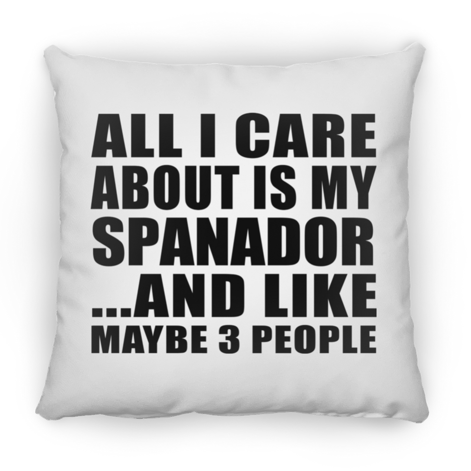 All I Care About Is My Spanador - Throw Pillow