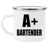 A+ Bartender - 12oz Camping Mug
