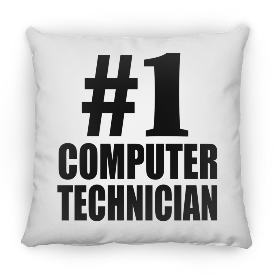 Number One #1 Computer Technician - Throw Pillow