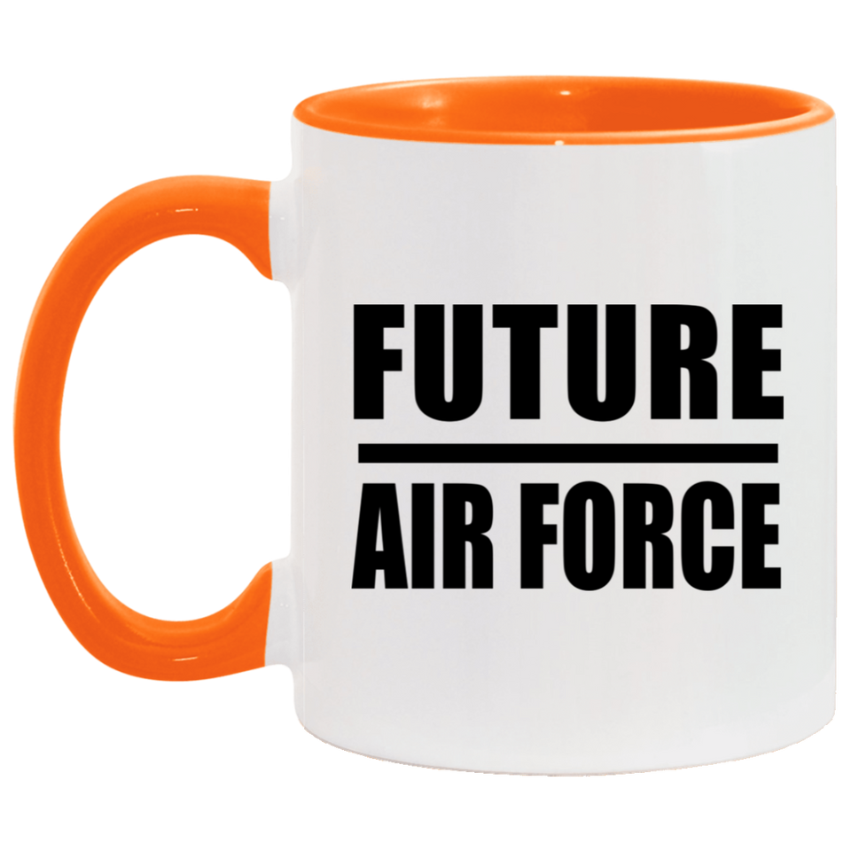Future Air Force - 11oz Accent Mug Orange