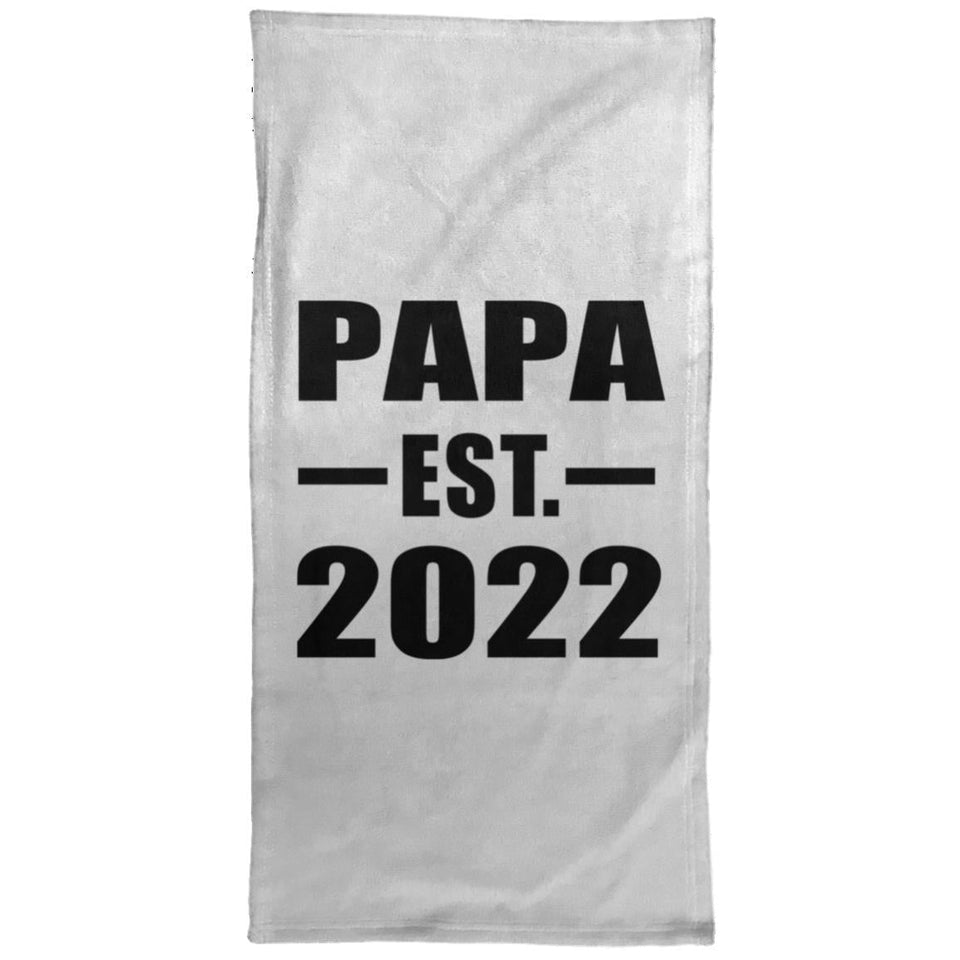 Papa Established EST. 2022 - Hand Towel