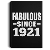 103rd Birthday Fabulous Since 1921 - Canvas Portrait