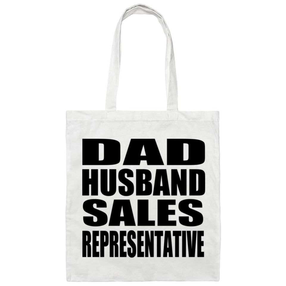 Dad Husband Sales Representative - Tote Bag White