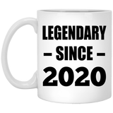 4th Birthday Legendary Since 2020 - 11oz Coffee Mug