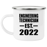 Engineering Technician Established EST. 2022 - 12oz Camping Mug