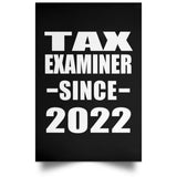 Tax Examiner Since 2022 - Poster Portrait