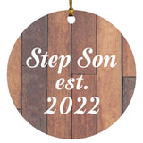 Step Son Established Est. 2022 - Circle Ornament E