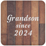 Grandson Since 2024 - Drink Coaster E