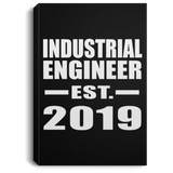 Industrial Engineer Established EST. 2019 - Canvas Portrait
