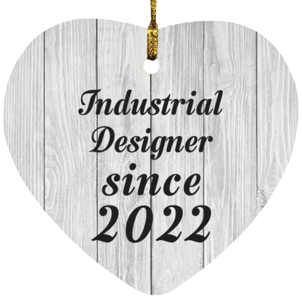 Industrial Designer Since 2022 - Heart Ornament F
