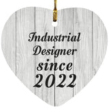 Industrial Designer Since 2022 - Heart Ornament F