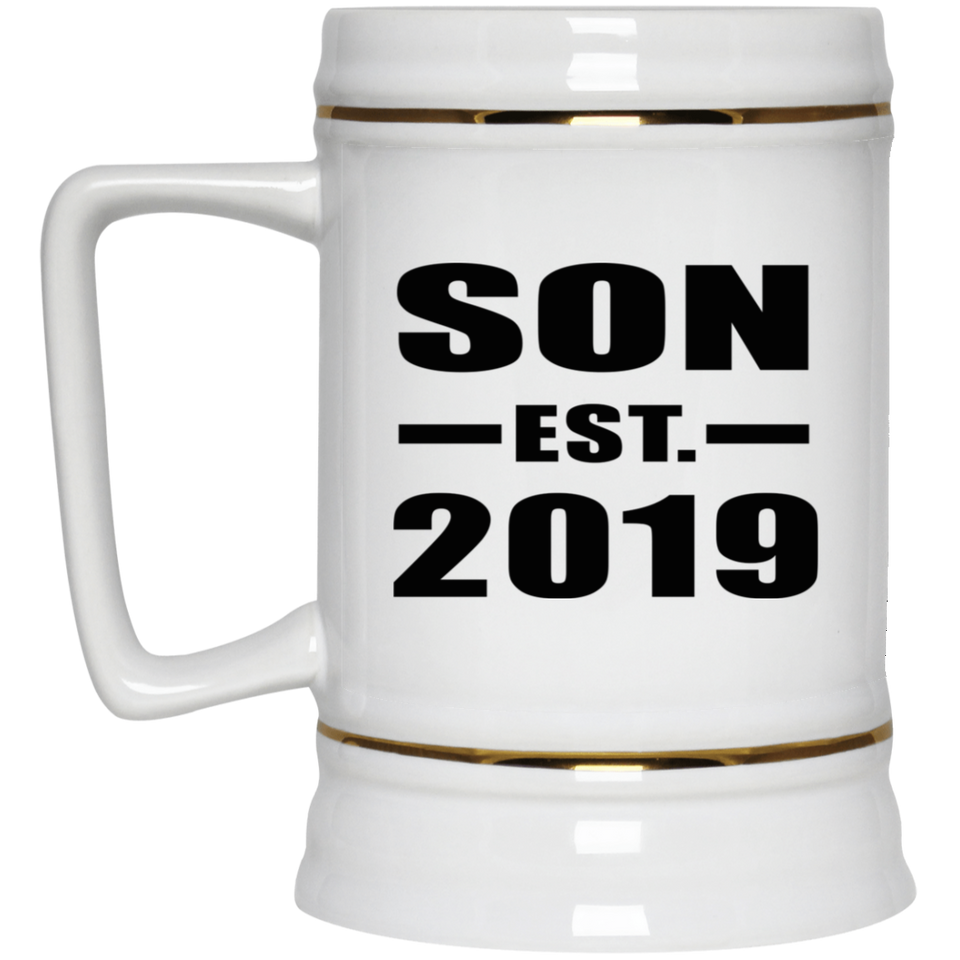 Son Established EST. 2019 - Beer Stein