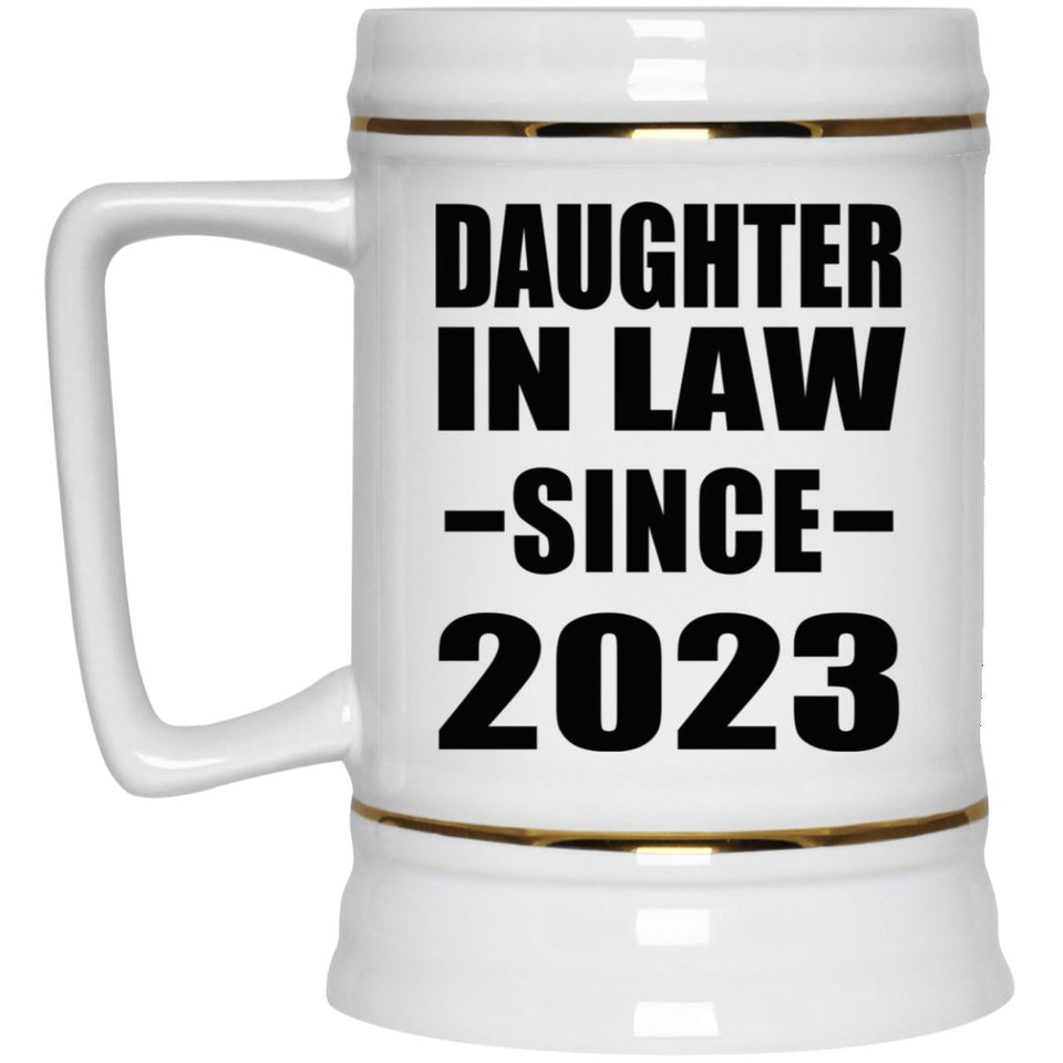 Daughter In Law Since 2023 - Beer Stein