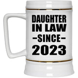 Daughter In Law Since 2023 - Beer Stein