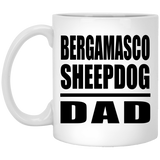Bergamasco Sheepdog Dad - 11oz Coffee Mug