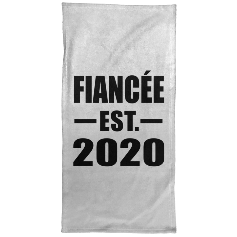 Fiancee Established EST. 2020 - Hand Towel