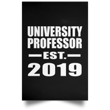 University Professor Established EST. 2019 - Poster Portrait