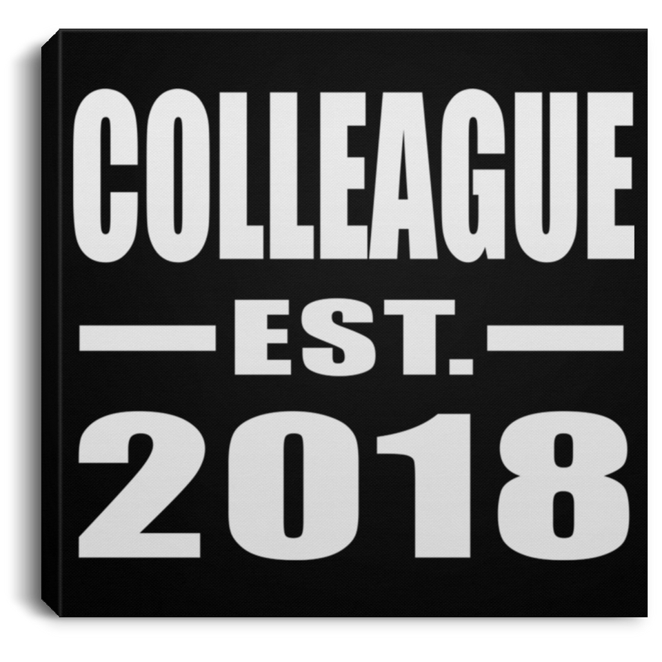 Colleague Est. 2018 - Canvas Square