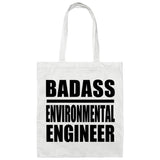 Badass Environmental Engineer - Tote Bag White