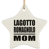 Lagotto Romagnolo Mom - Star Ornament