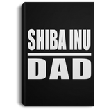 Shiba Inu Dad - Canvas Portrait