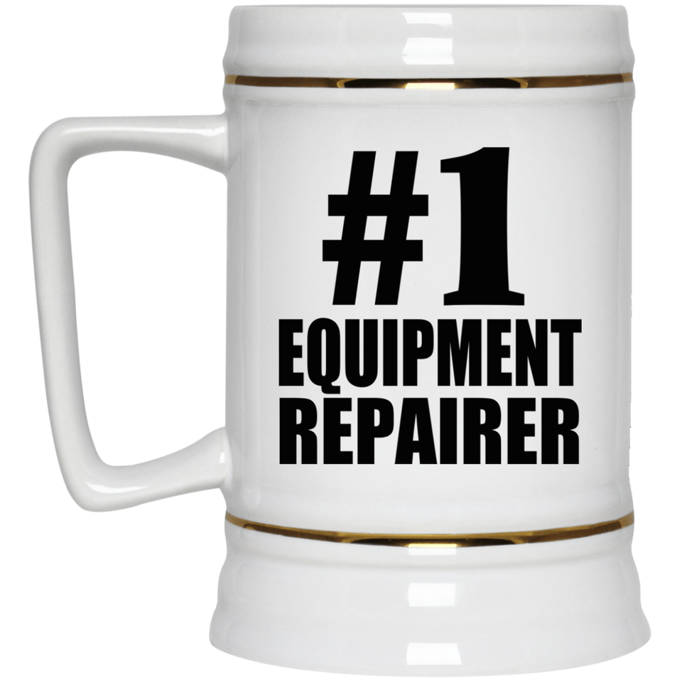 Number One #1 Equipment Repairer - Beer Stein