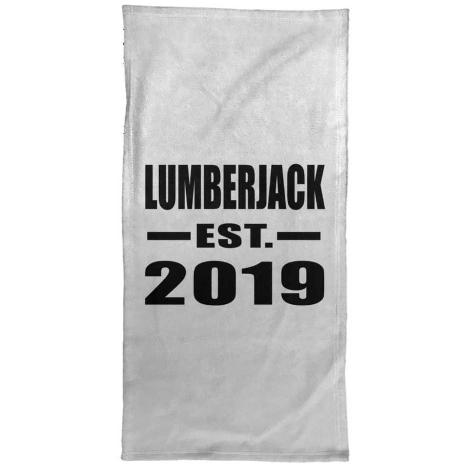 Lumberjack Established EST. 2019 - Hand Towel