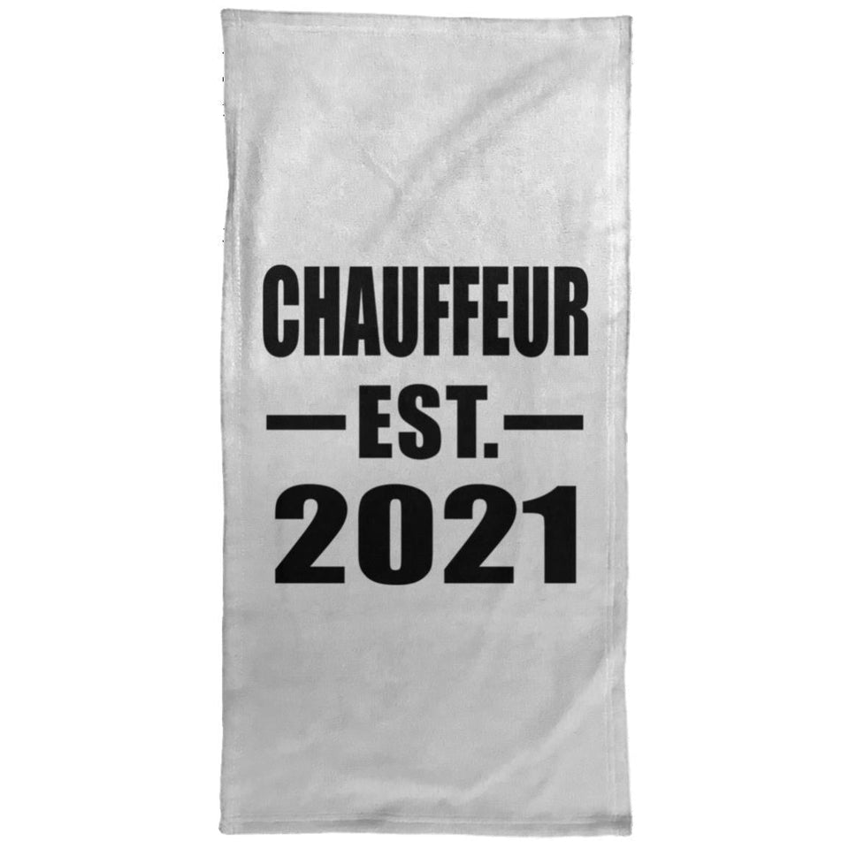 Chauffeur Established EST. 2021 - Hand Towel