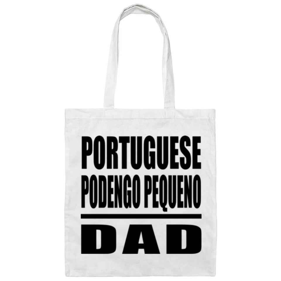 Portuguese Podengo Pequeno Dad - Tote Bag White