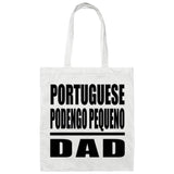 Portuguese Podengo Pequeno Dad - Tote Bag White