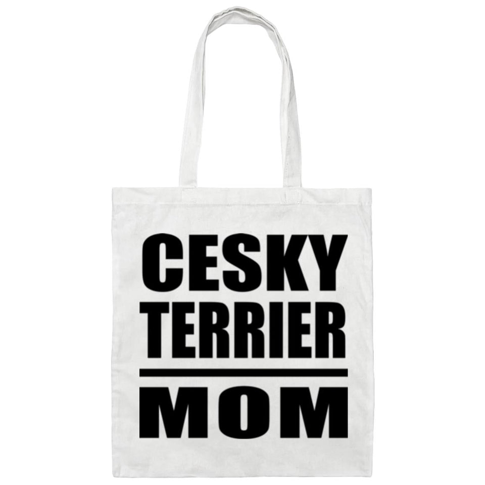 Cesky Terrier Mom - Tote Bag White
